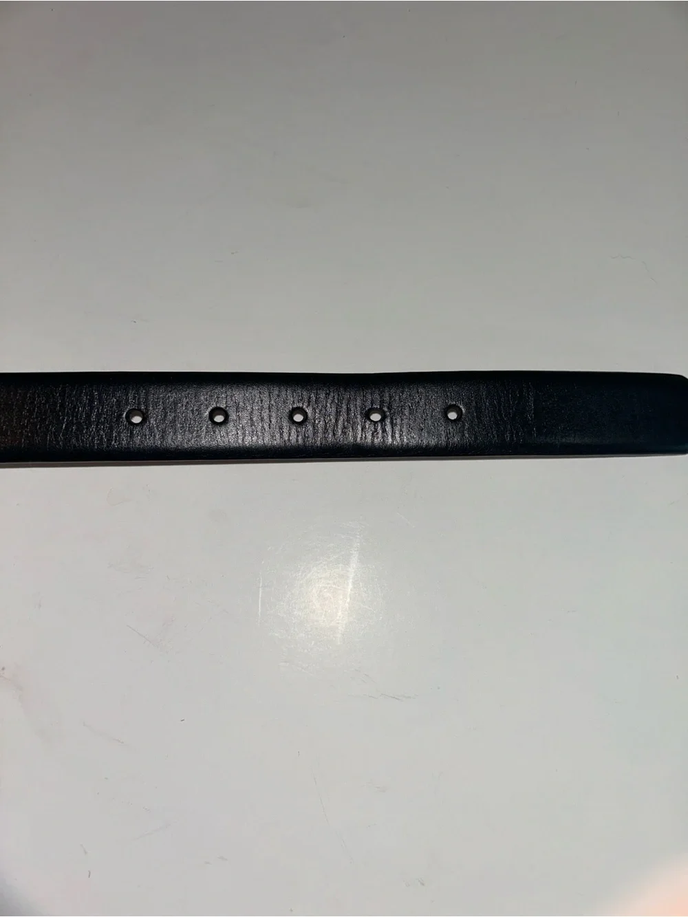 J Crew Leather Round Buckle Dress Belt